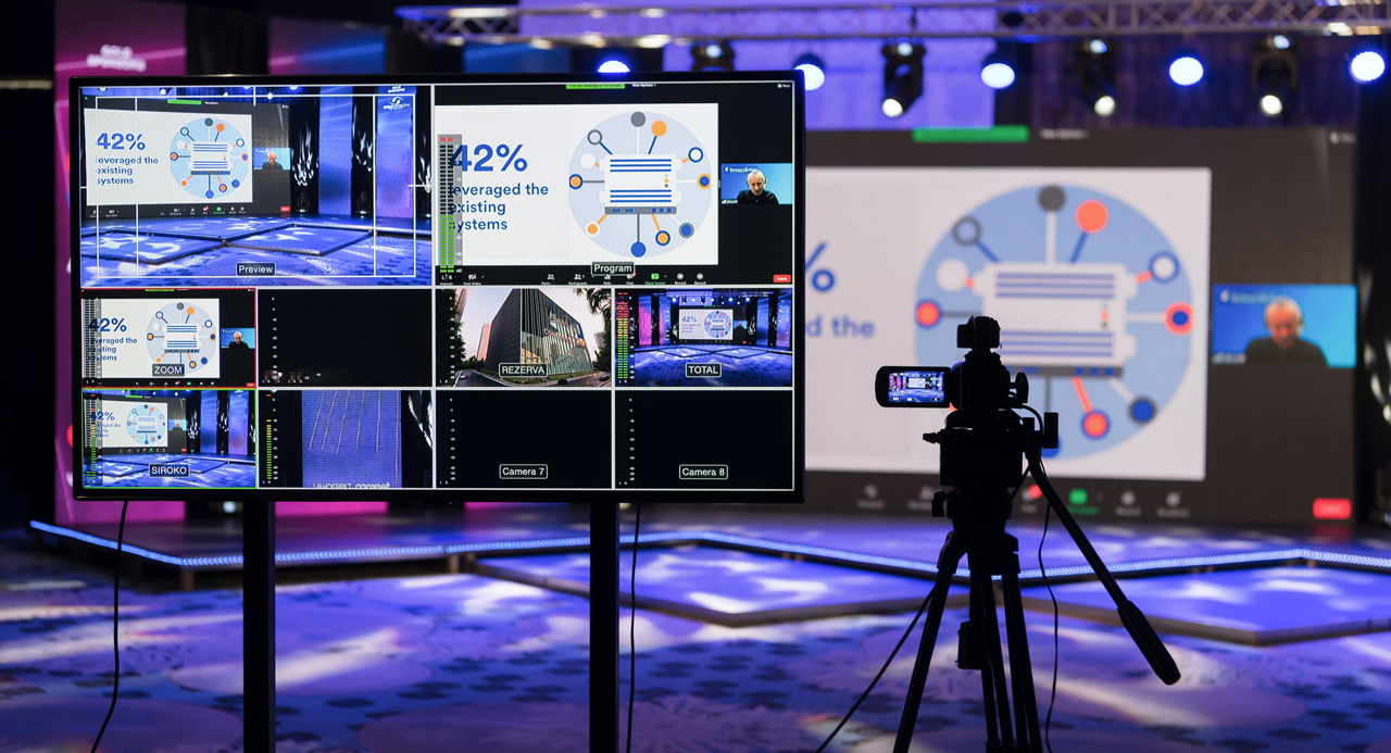 virtual events, behind the scene