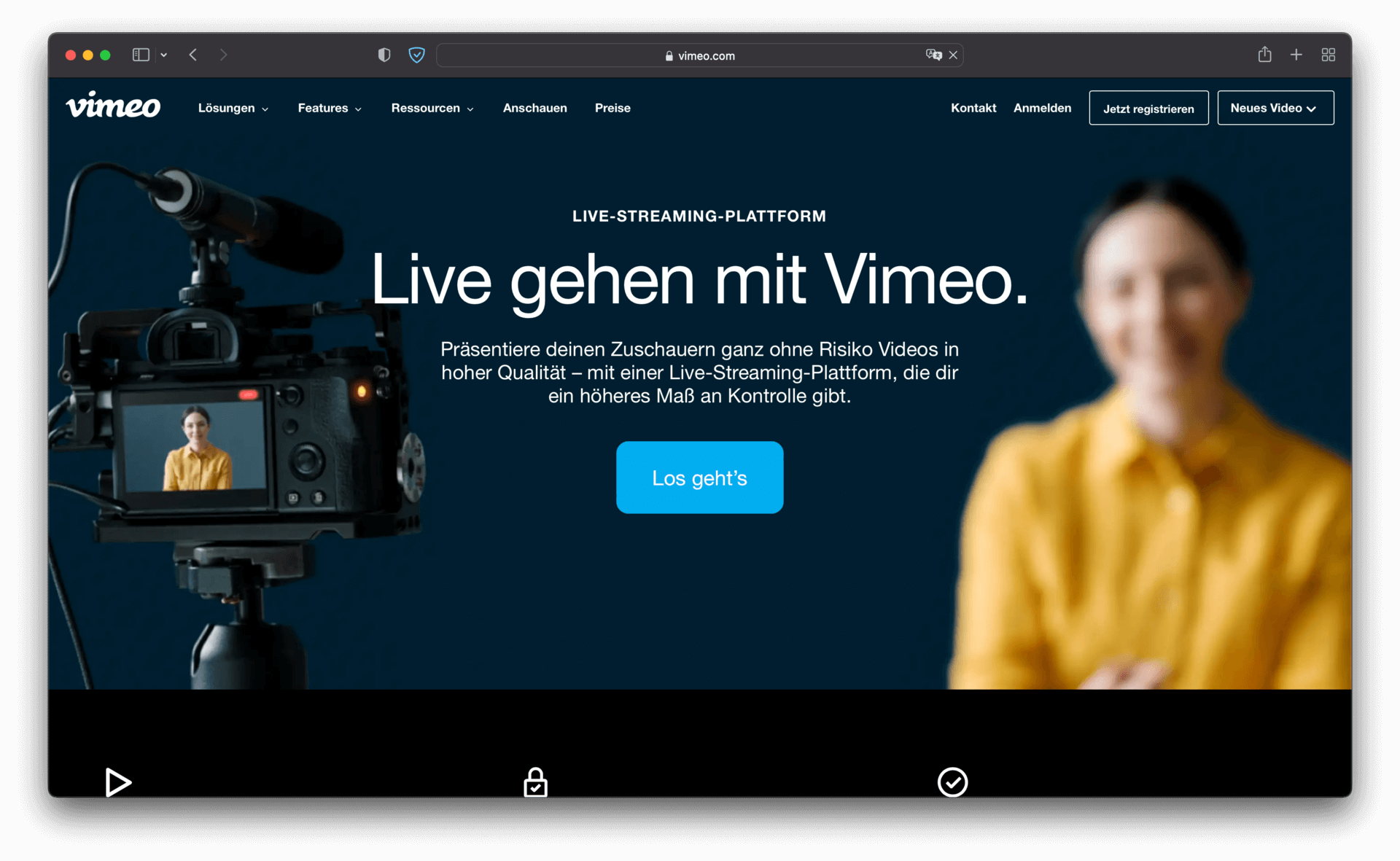 Vimeo Live