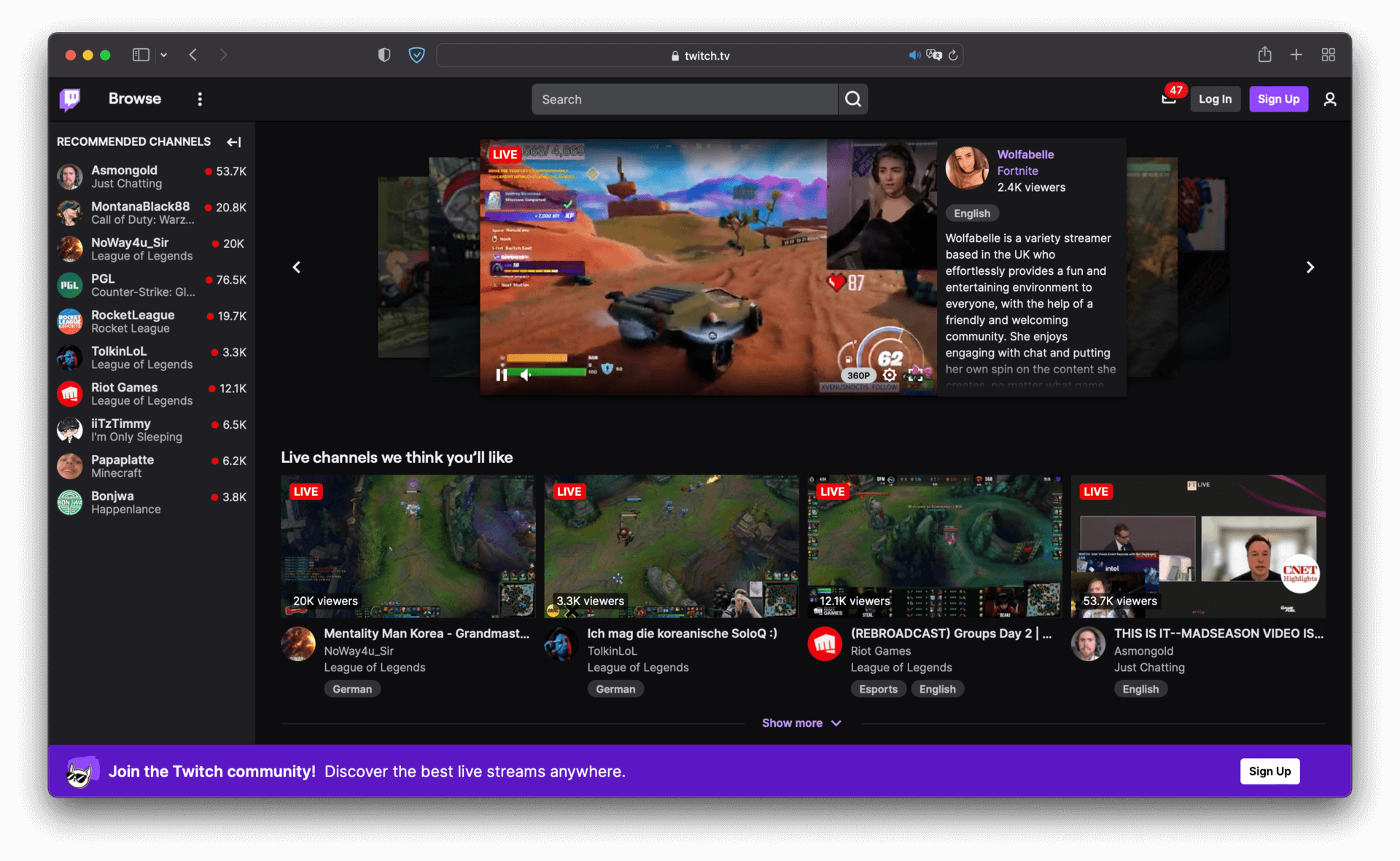 twitch