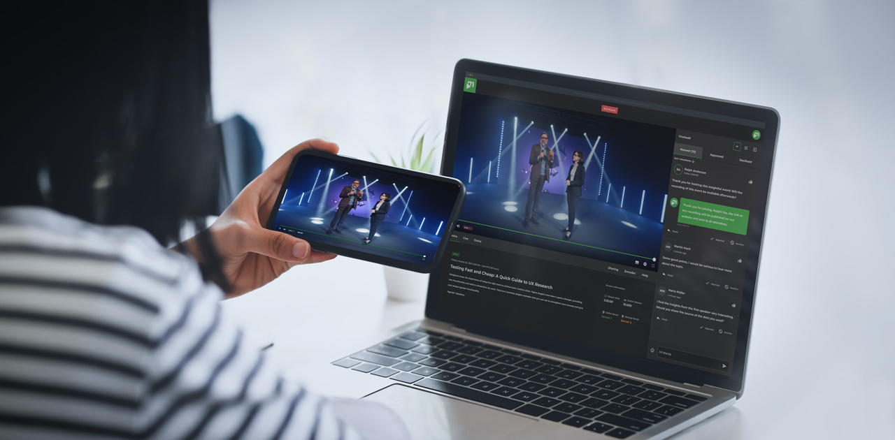 movingimage LiveStream Pro - die beste Livestreaming-Plattform für Unternehmen
