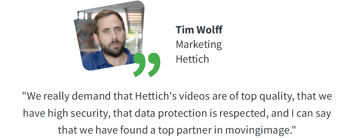 Tom Wolff - Hettich - Quote