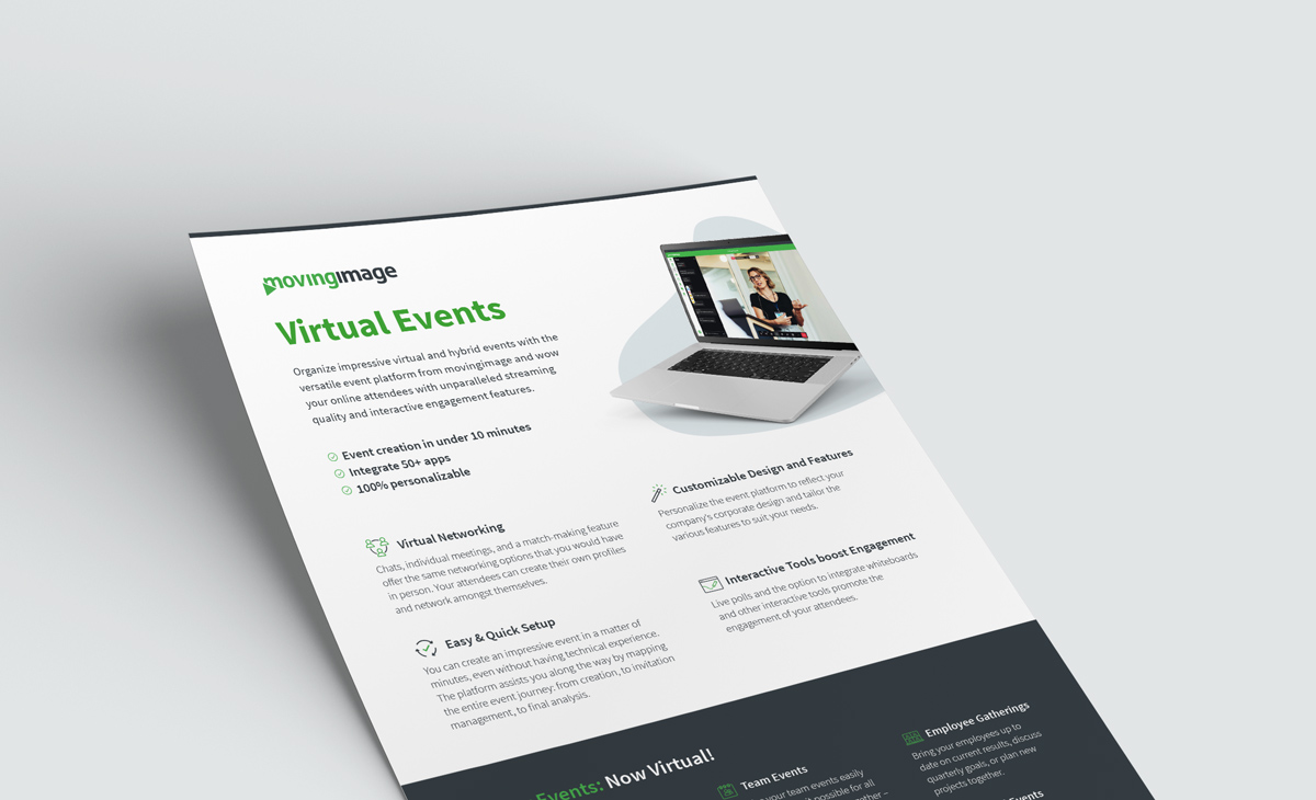 movingimage Virtual Events flyer