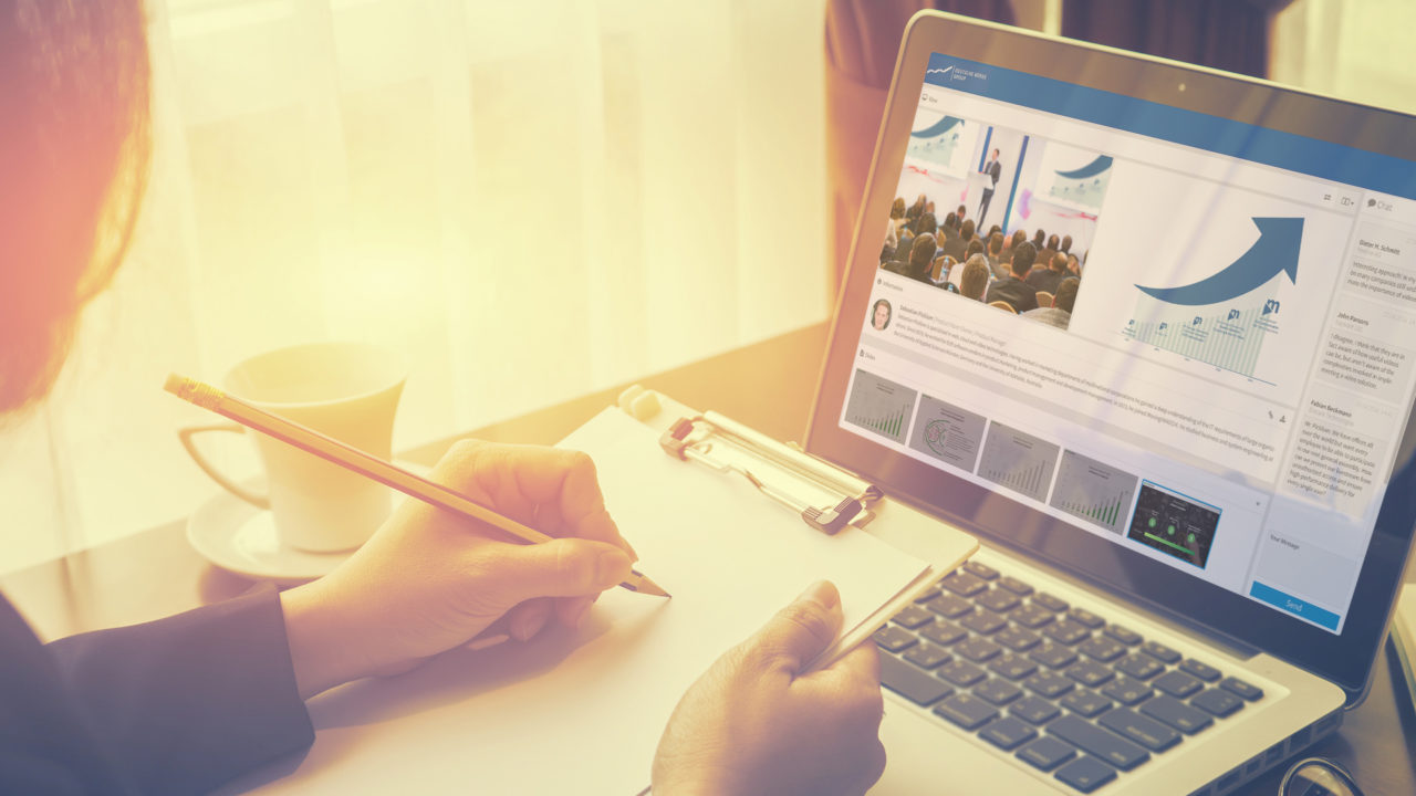 Webcast (video broadcast via internet or intranet)