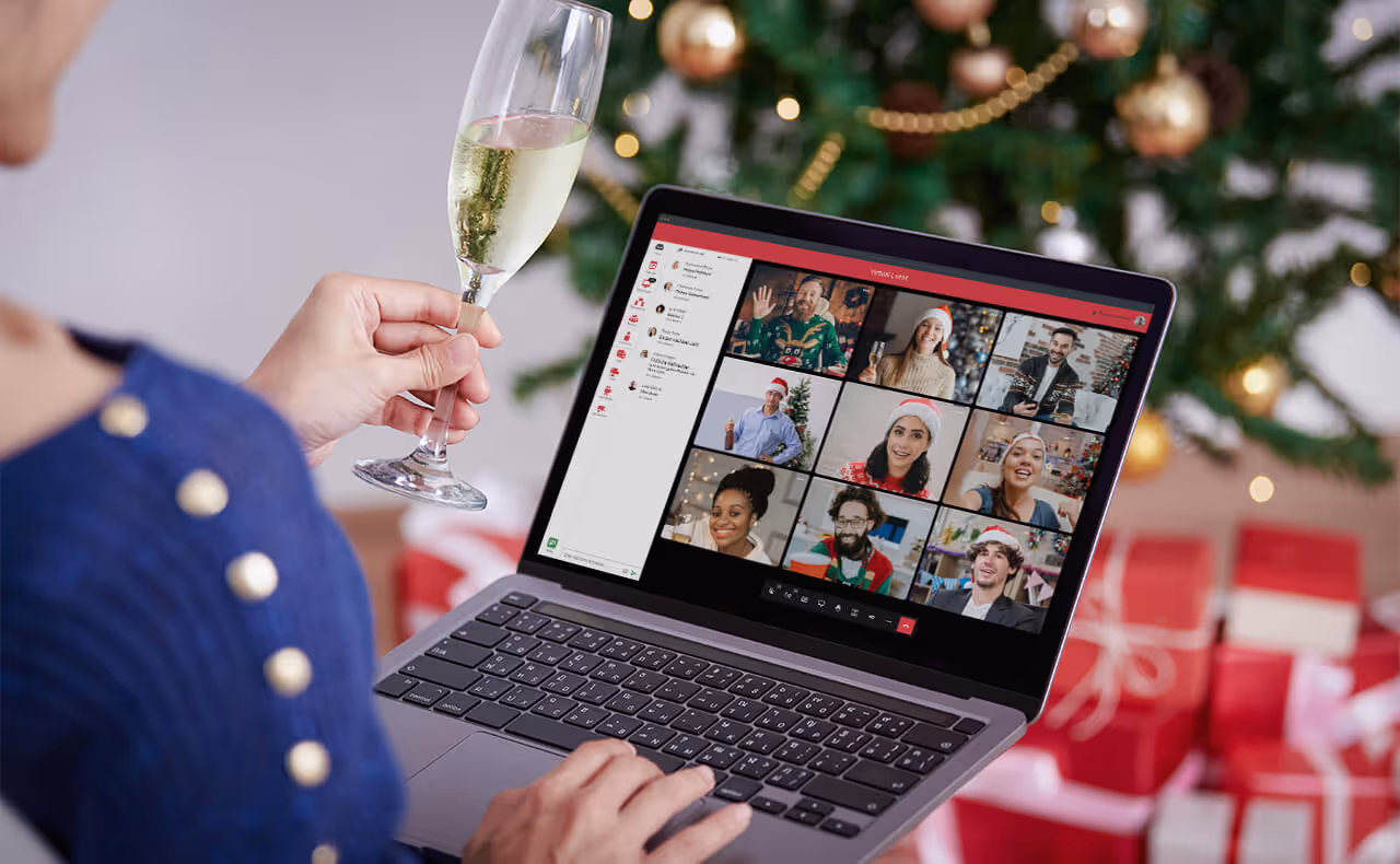 Virtueller Spaß an Weihnachten