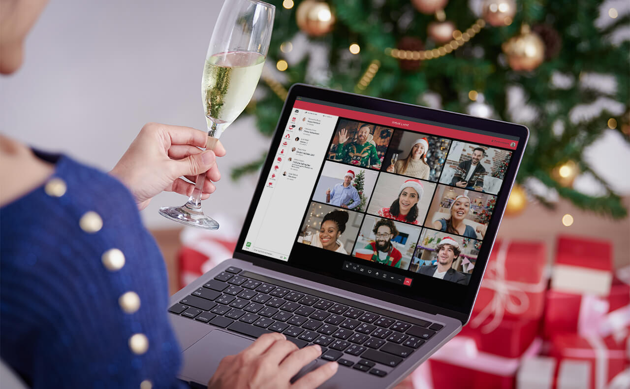 Virtueller Spaß an Weihnachten