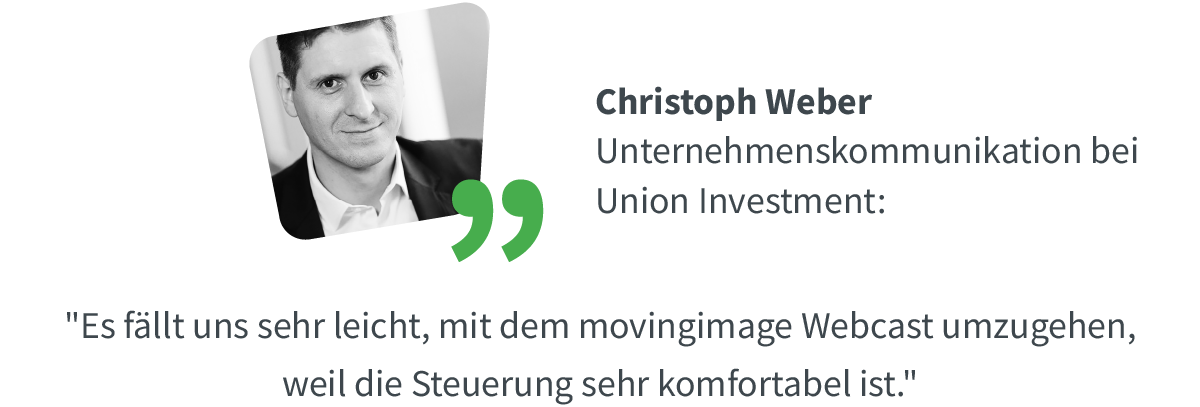 Quote Christoph Weber