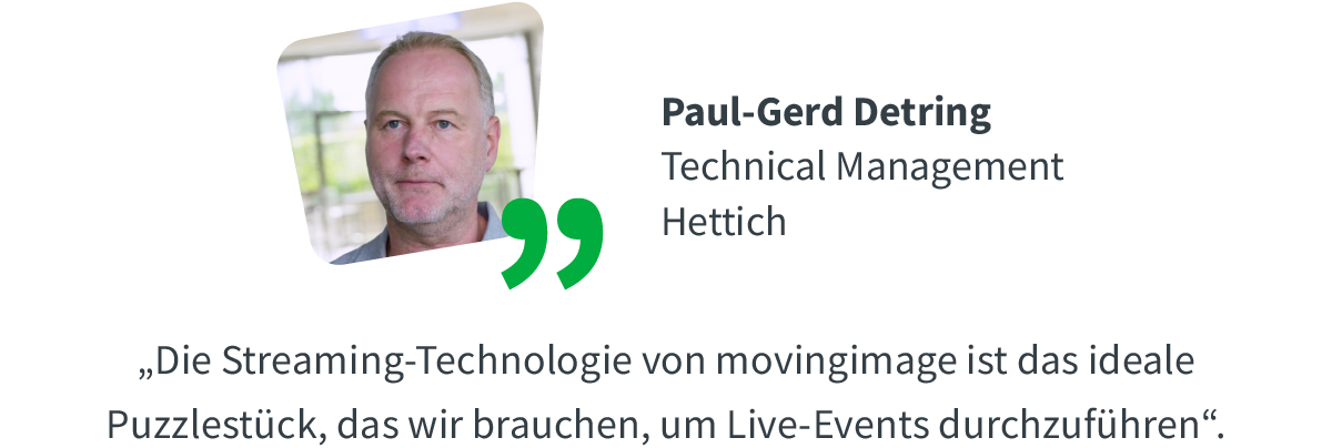 Paul-Gerd Detring - Hettich - Quote