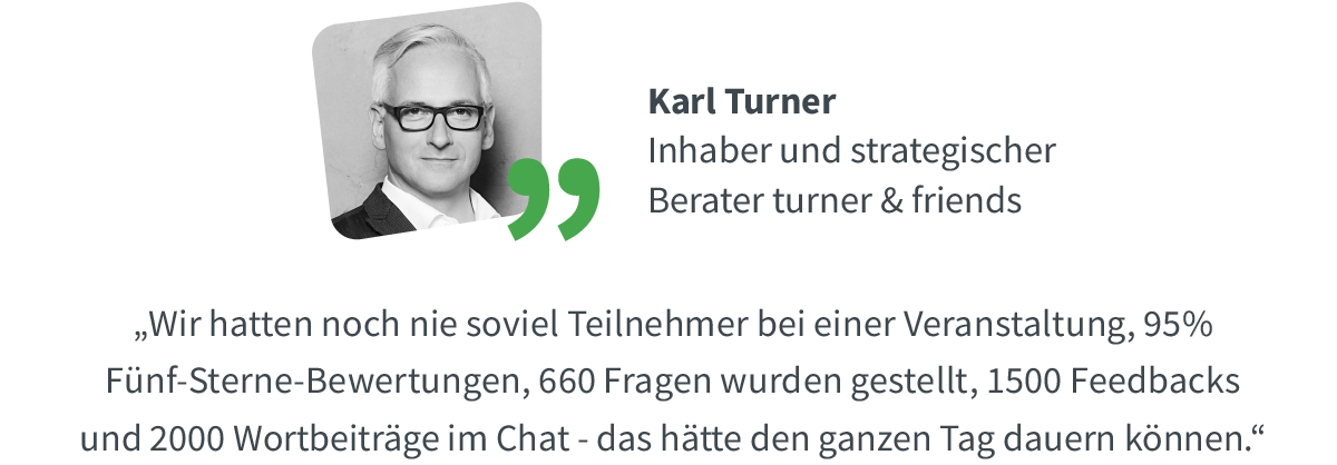 Quote - Karl Turner - turner & friends