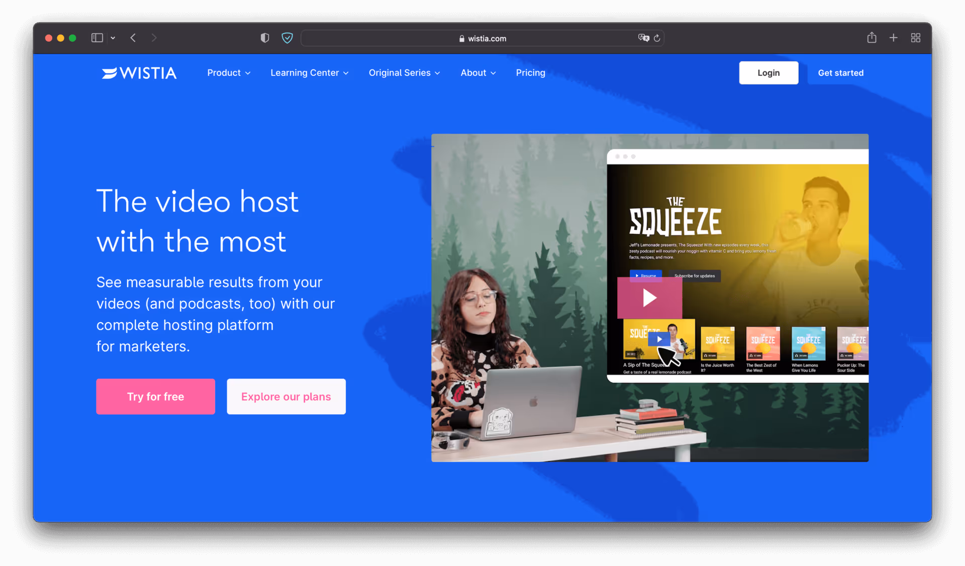 Wistia Video Hosting