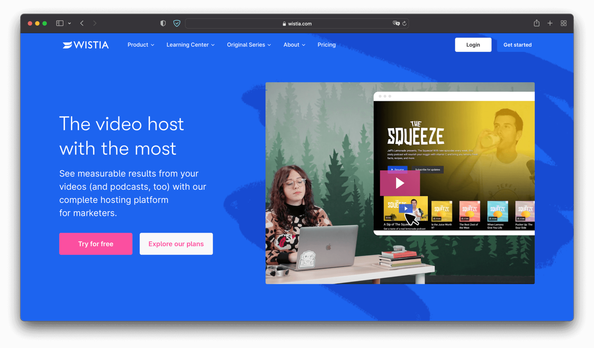 Wistia Video Hosting