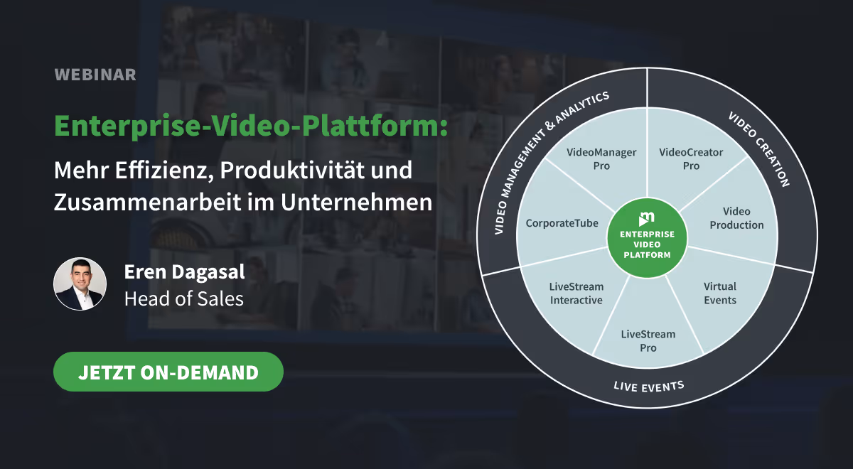 Webinar - Enterprise Video Platform