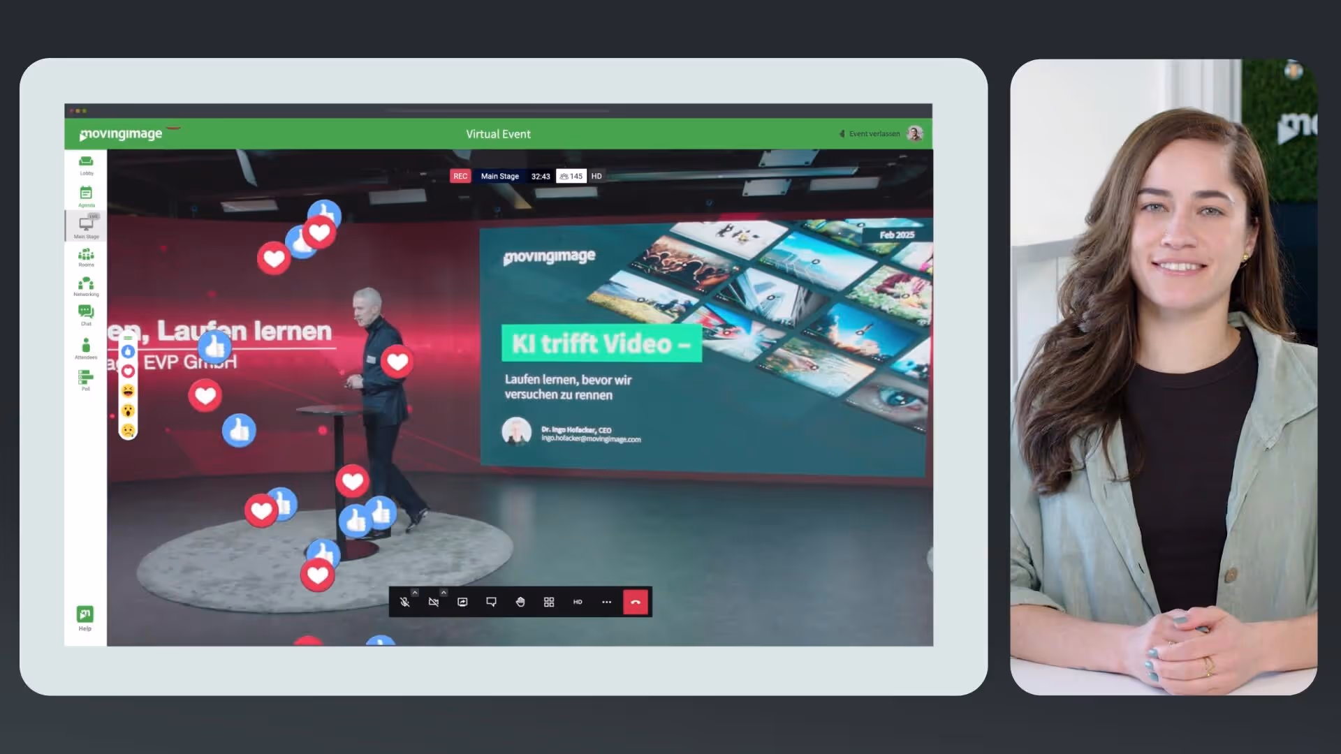 Virtual Events Product Video Screenshot