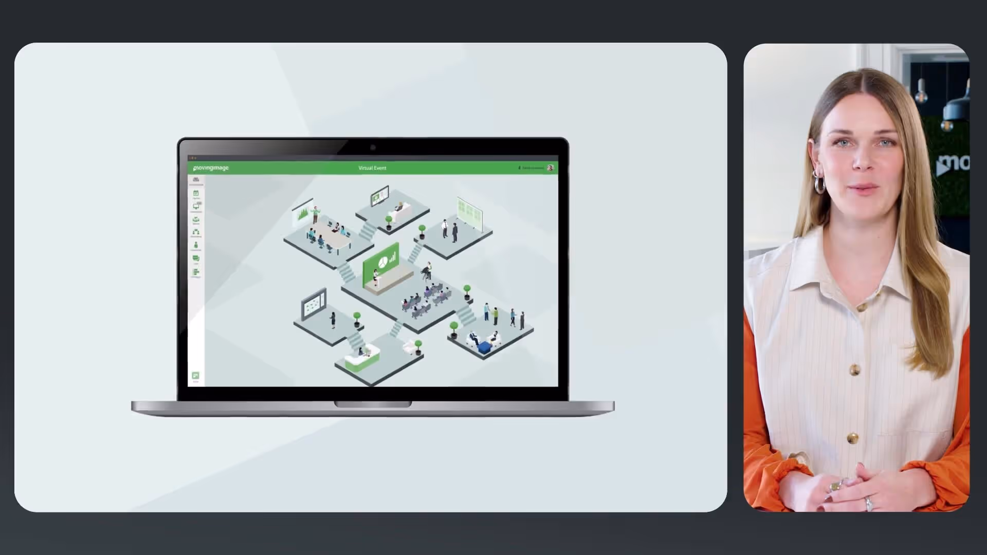 Virtual Events Produktvideo screenshot