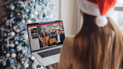Virtuelle Weihnachtsfeier: Ideen für gelungene Online-Events Die virtuelle Weihnachtsfeier 2021: Ideen, Tipps und Vorlagen