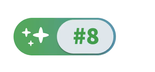 Number 8 icon: Failing to bring employees along
