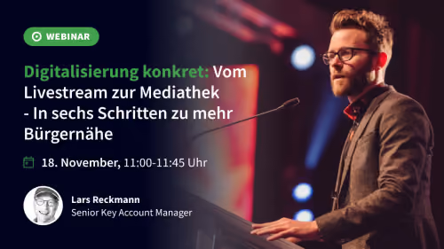 Digitalization in practice: From livestream to media library Digitalization in practice: From livestream to media library
