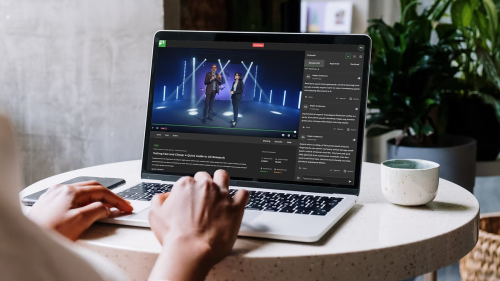 Professionelles Livestreaming ohne Aufwand Professionelles Livestreaming ganz einfach