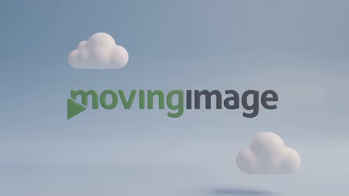 What Is AI? Symbolic vs. Sub-Symbolic Learning | Episode 1 movingimage logo between two 3D clouds on a light blue background — title card of the AI tutorial video series