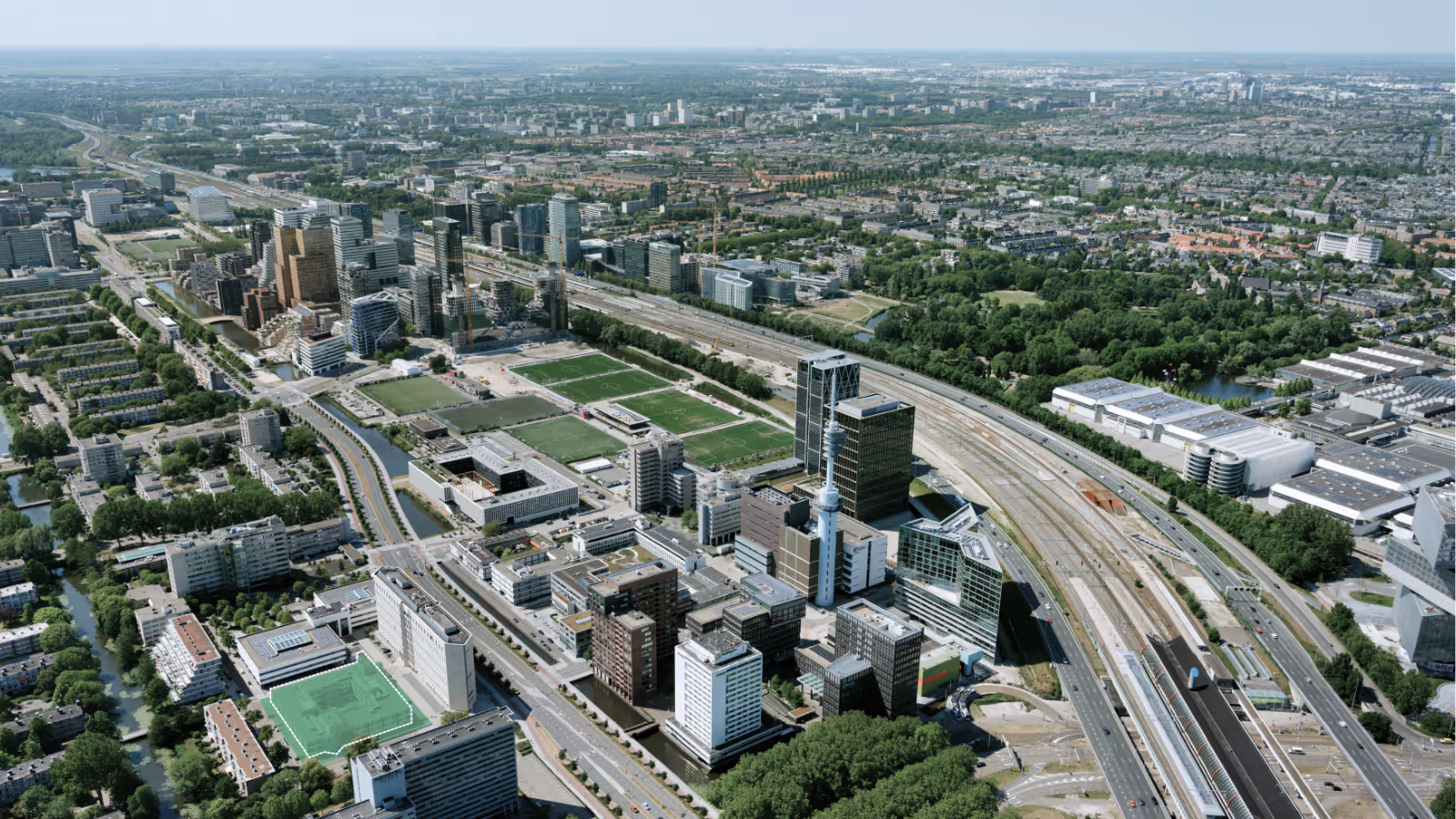 Paris Proof boutique kantoor in Zuidas: Officia II