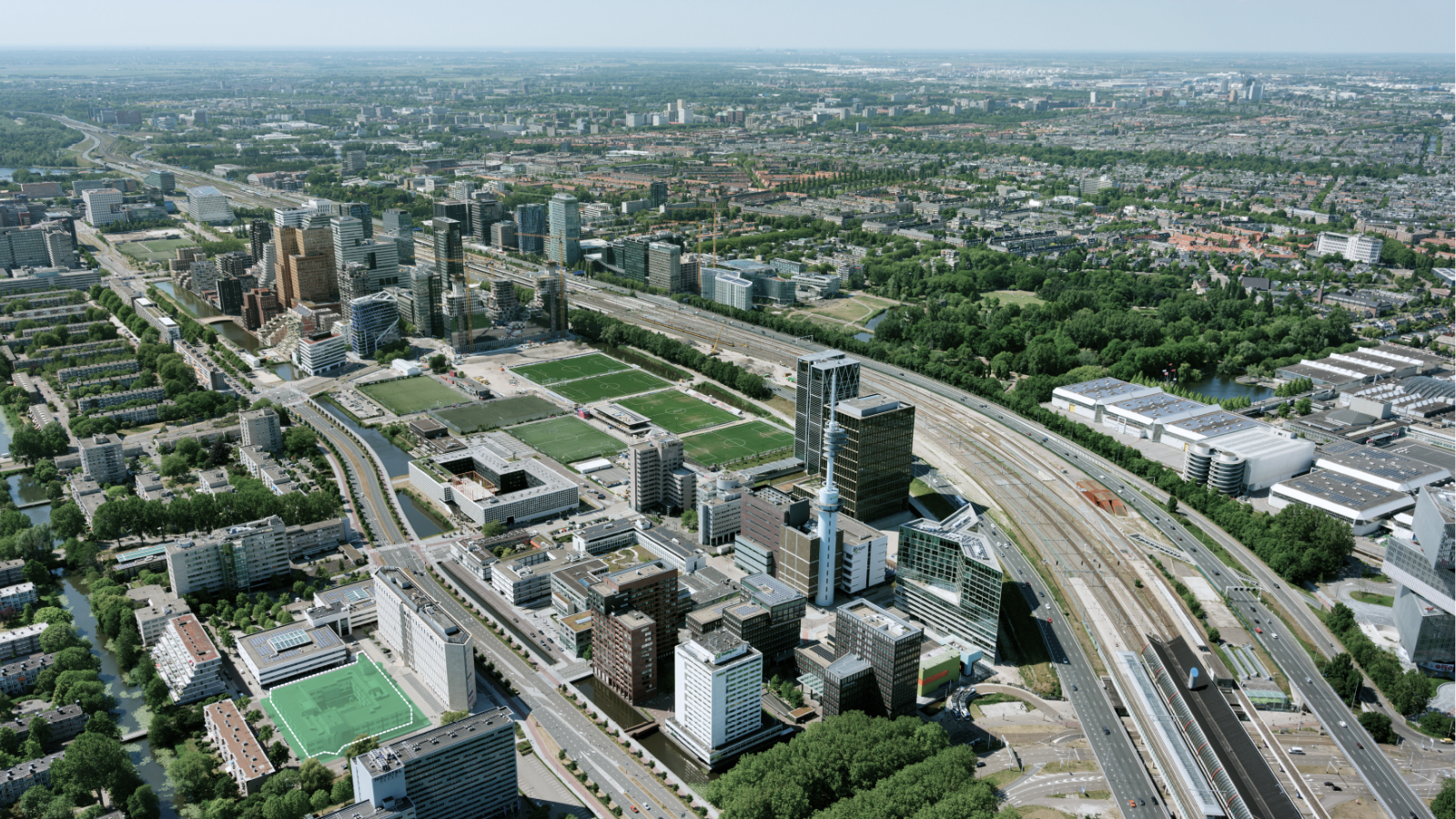 Paris Proof boutique kantoor in Zuidas: Officia II