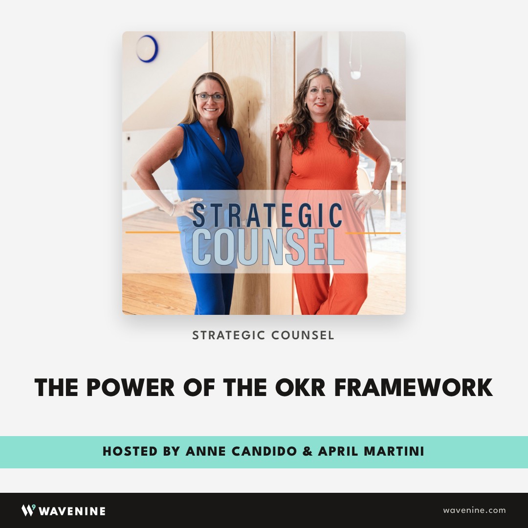 Strategic Counsel podcast, hosted by Anne Candido and April Martini