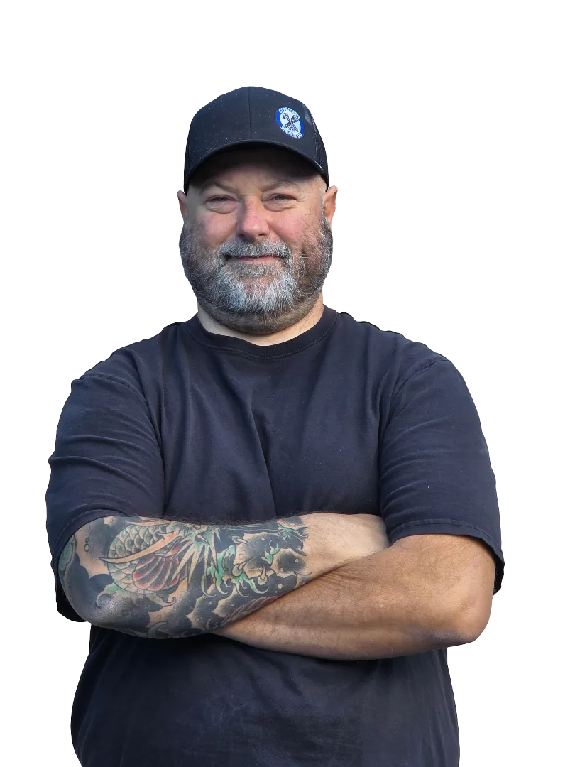 CT Property manager arms crossed smiling