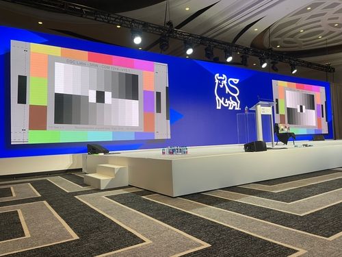 image of tech conference scene