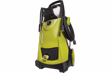 green and black Sun Joe SPX3000 2030 Max PSI 1.76 GPM 14.5-Amp Electric High-Pressure Washer