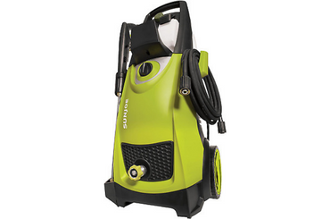 green and black Sun Joe SPX3000 2030 Max PSI 1.76 GPM 14.5-Amp Electric High-Pressure Washer