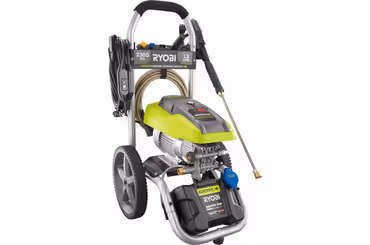 green RYOBI 2,300 PSI 1.2 GPM High-Performance Electric Pressure Washer Renewed