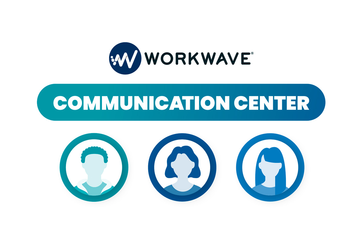 Workwave Communication Center logo with three stylized user icons