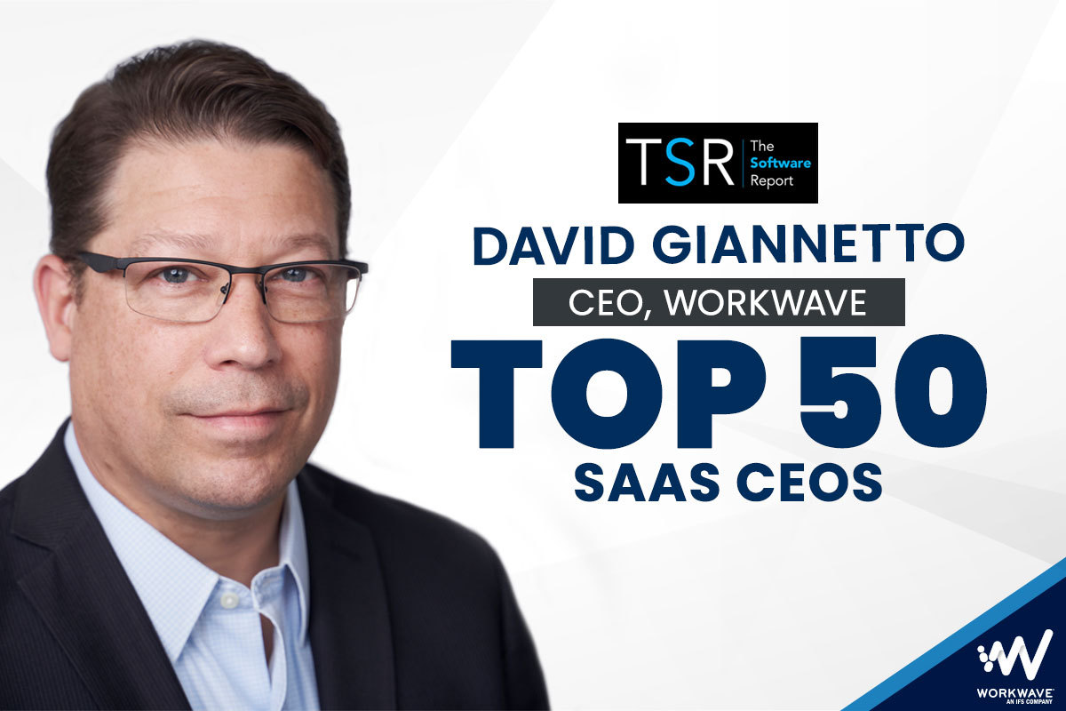 David Giannetto, CEO of Workwave, Top 50 SaaS CEOs profile