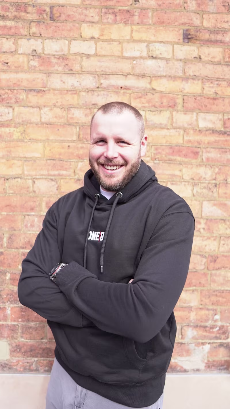 Luke Ellis, strength and conditioning coach at ONE|DZ Gym in Derby