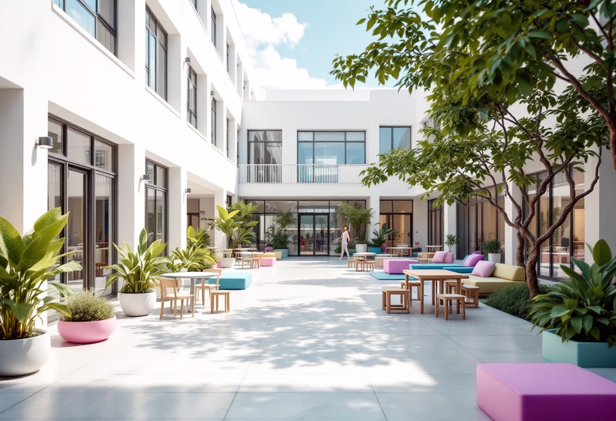 image of a school campus (for a edtech)