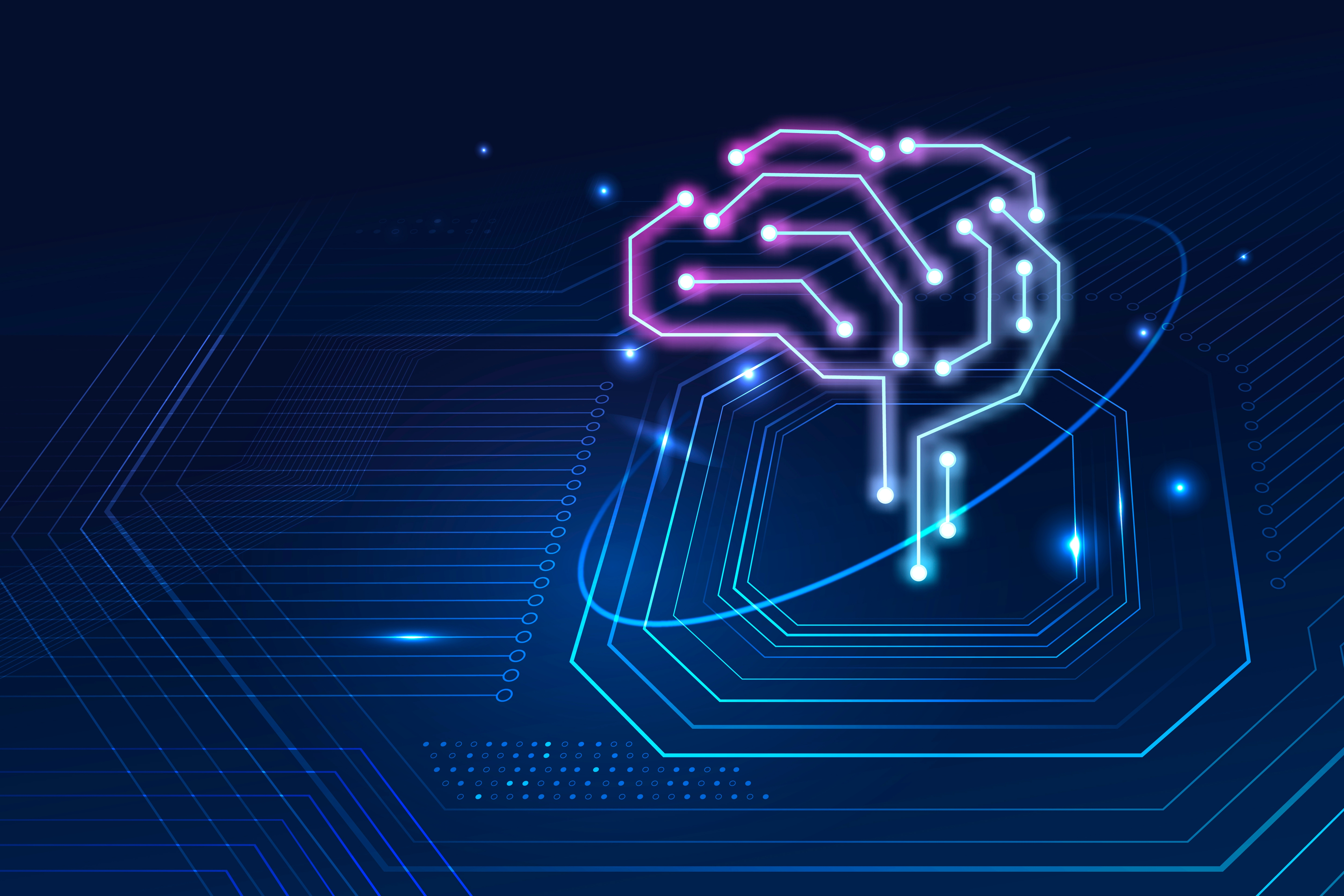 [digital project] image of interface explaining ai curriculum (for a ai education tech company)
