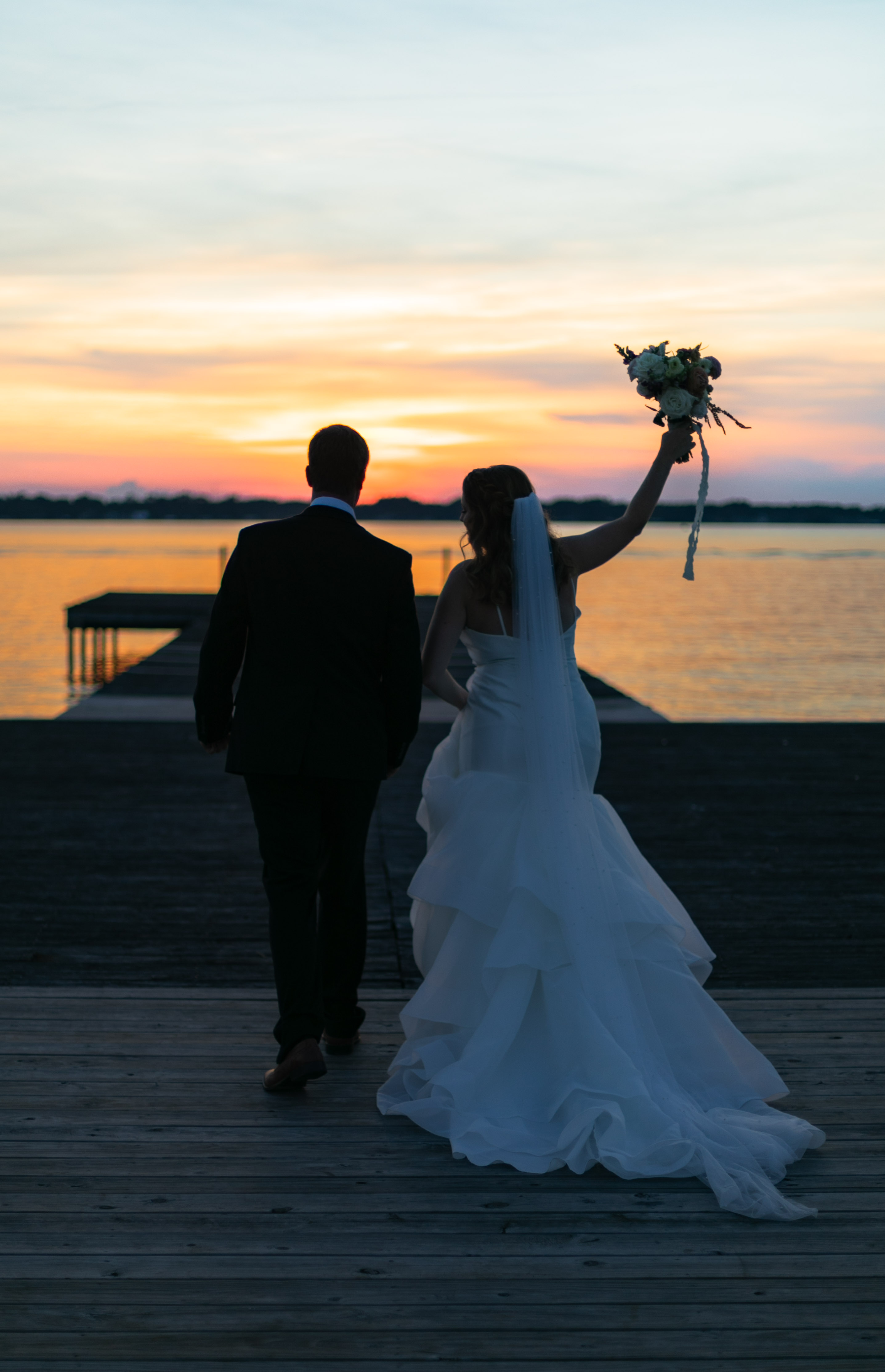 Couple At Sunset