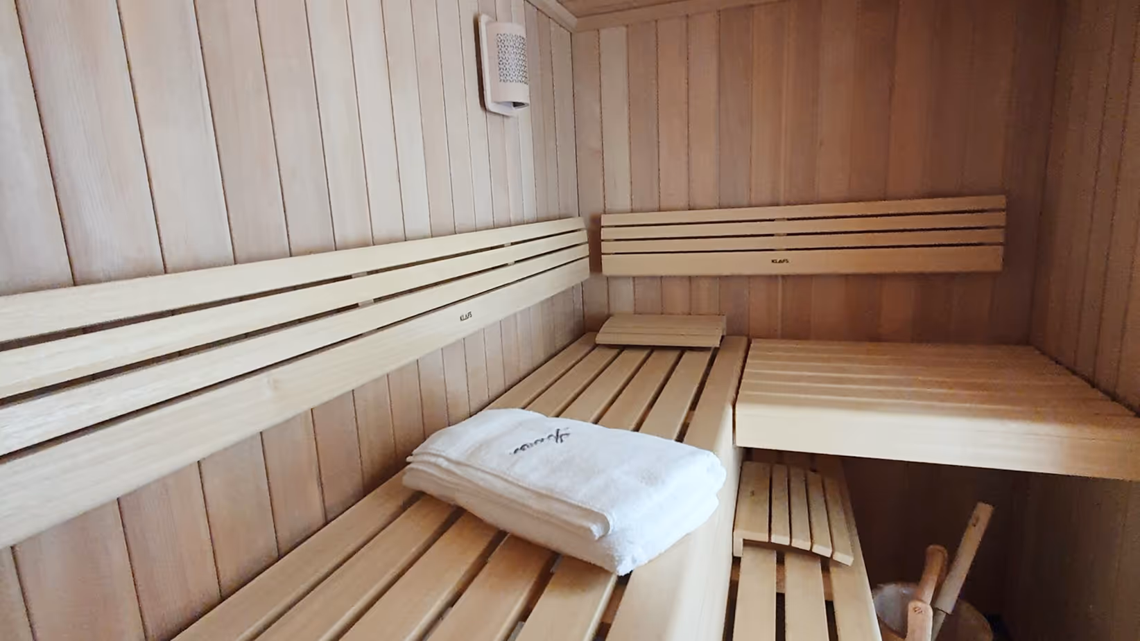 Ferienhaus Amrum Nebel - Eastside - Sauna im Badezimmer