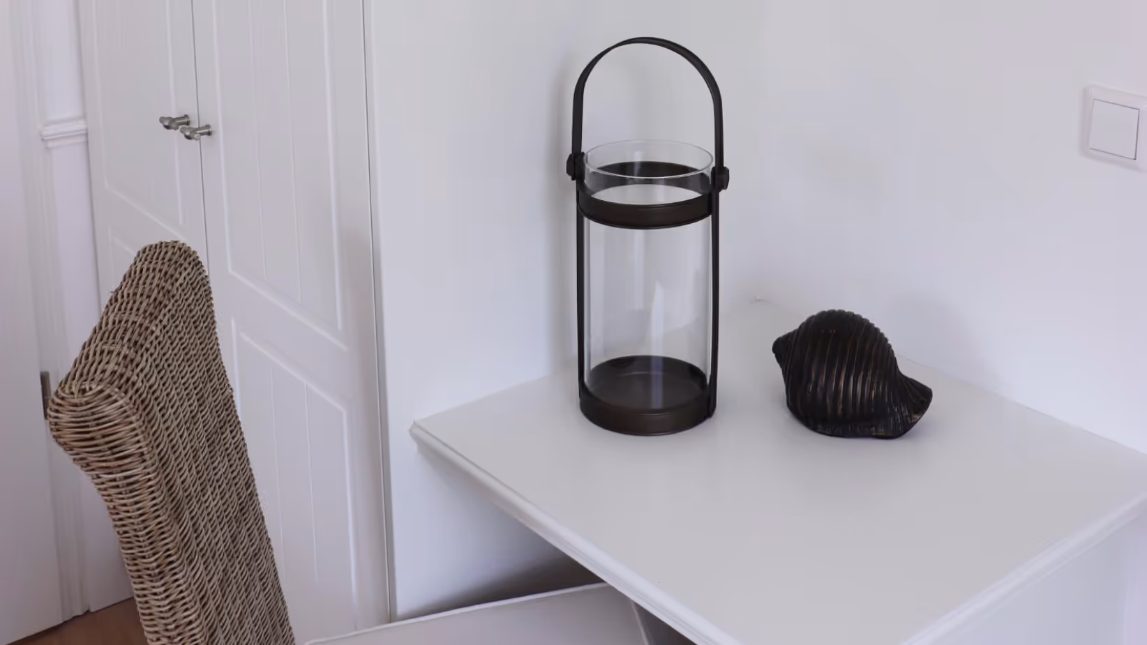 Ferienhaus Amrum Nebel - Eastside - helles und gemütliches Schlafzimmer