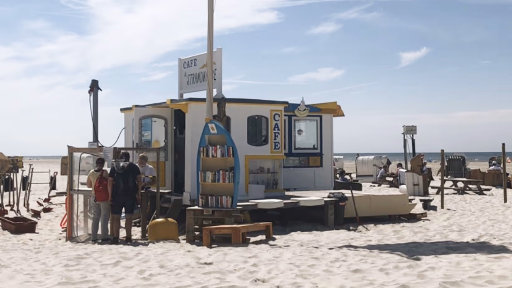Urlaub Amrum - Beachcafe am Strand