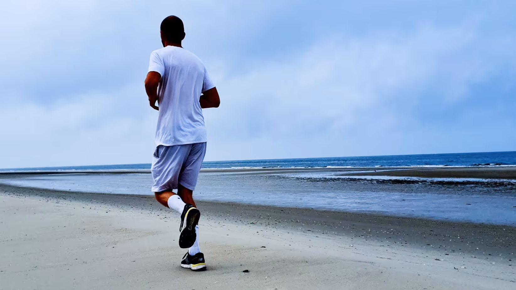 Urlaub Amrum - Joggen am Strand