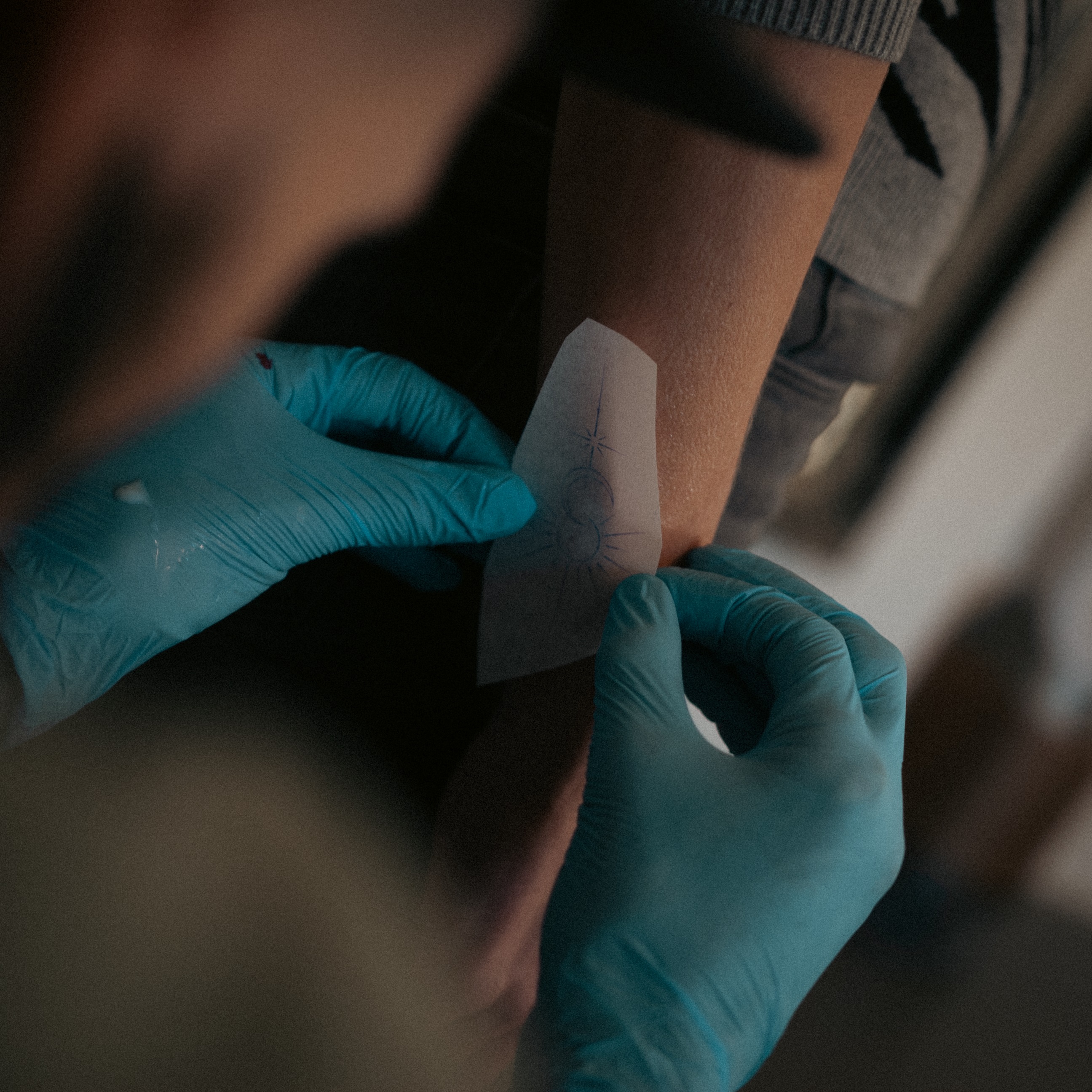 Inkpassion, Patrick Zandl bei der Arbeit, Tattoo