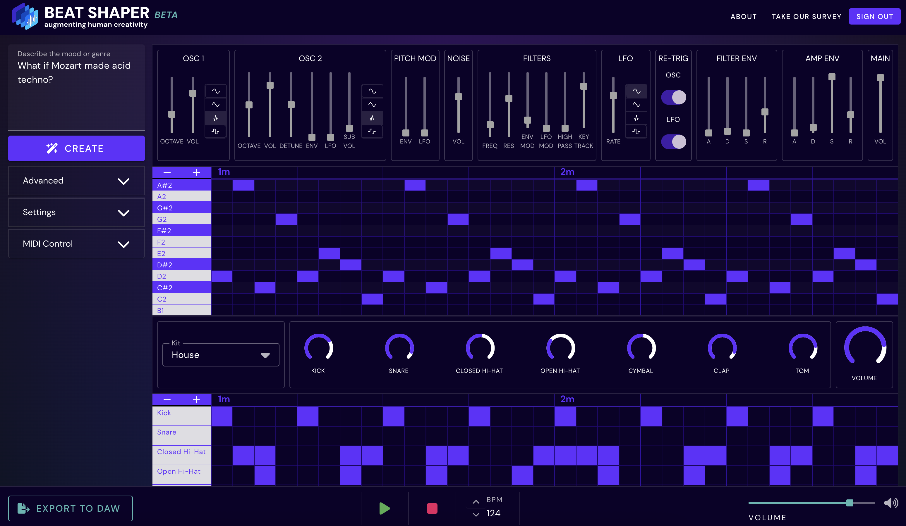 Beat Shaper UI