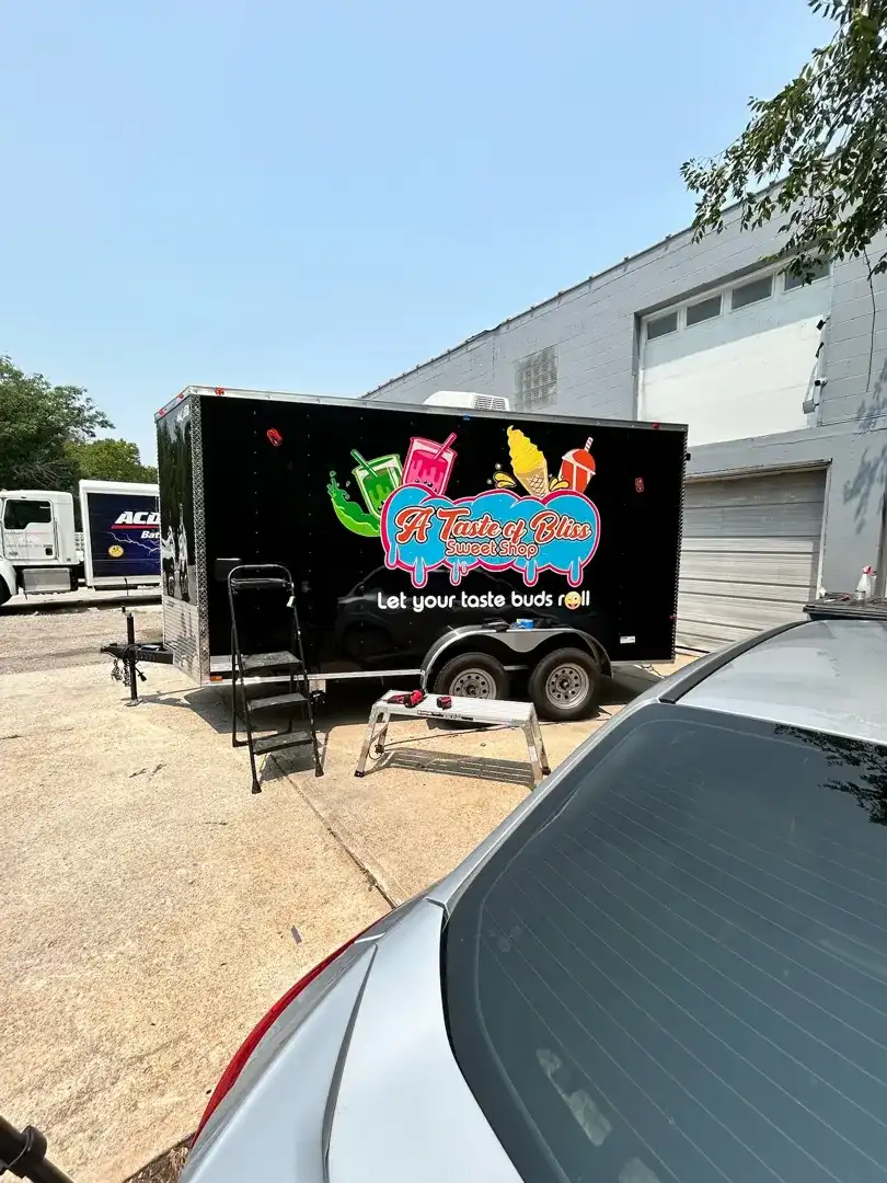 This custom vehicle project showcases a stunning automotive customization featuring a sleek color change wrap, expertly crafted at Layrite Customs in Liberty, MO.