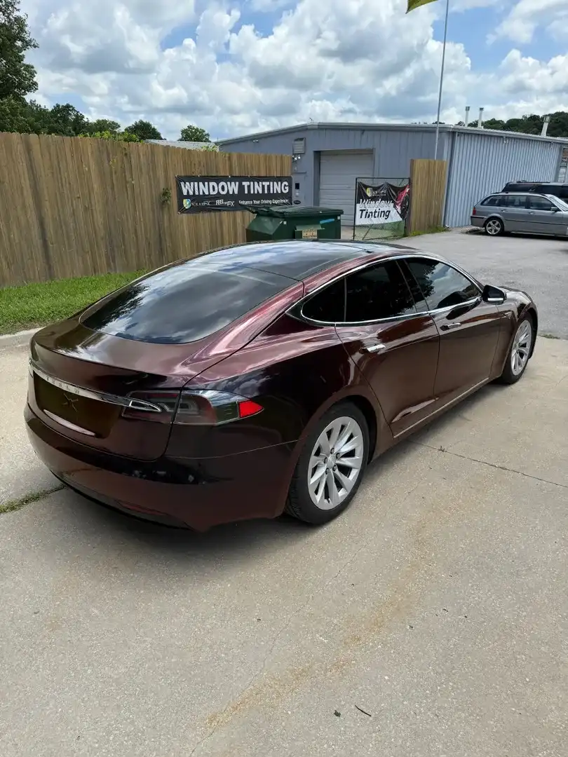 This custom vehicle project showcases a stunning color change wrap, expertly crafted by Layrite Customs, enhancing its appeal in the Liberty, MO area.