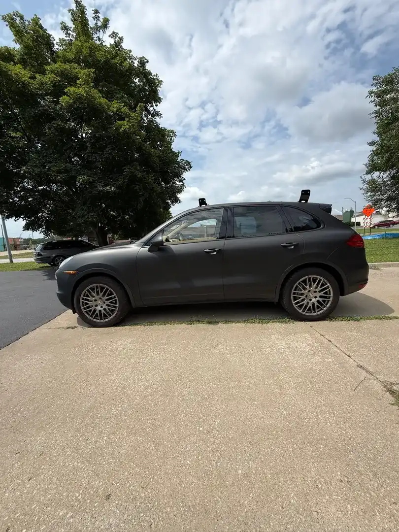 This stunning custom vehicle project showcases a sleek design with a professional ceramic coating finish, expertly crafted by Layrite Customs in Liberty, MO.