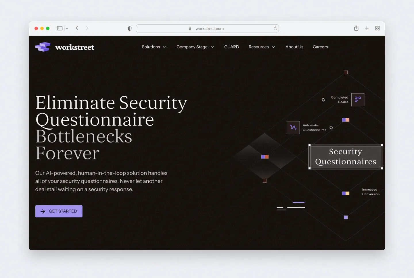 Workstreet Security Questionnaires