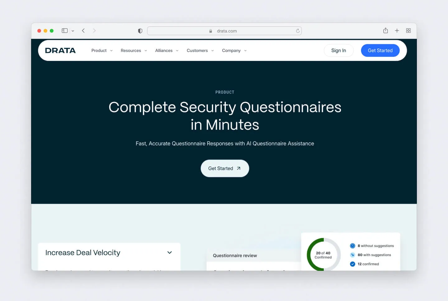 Drata Security Questionnaire