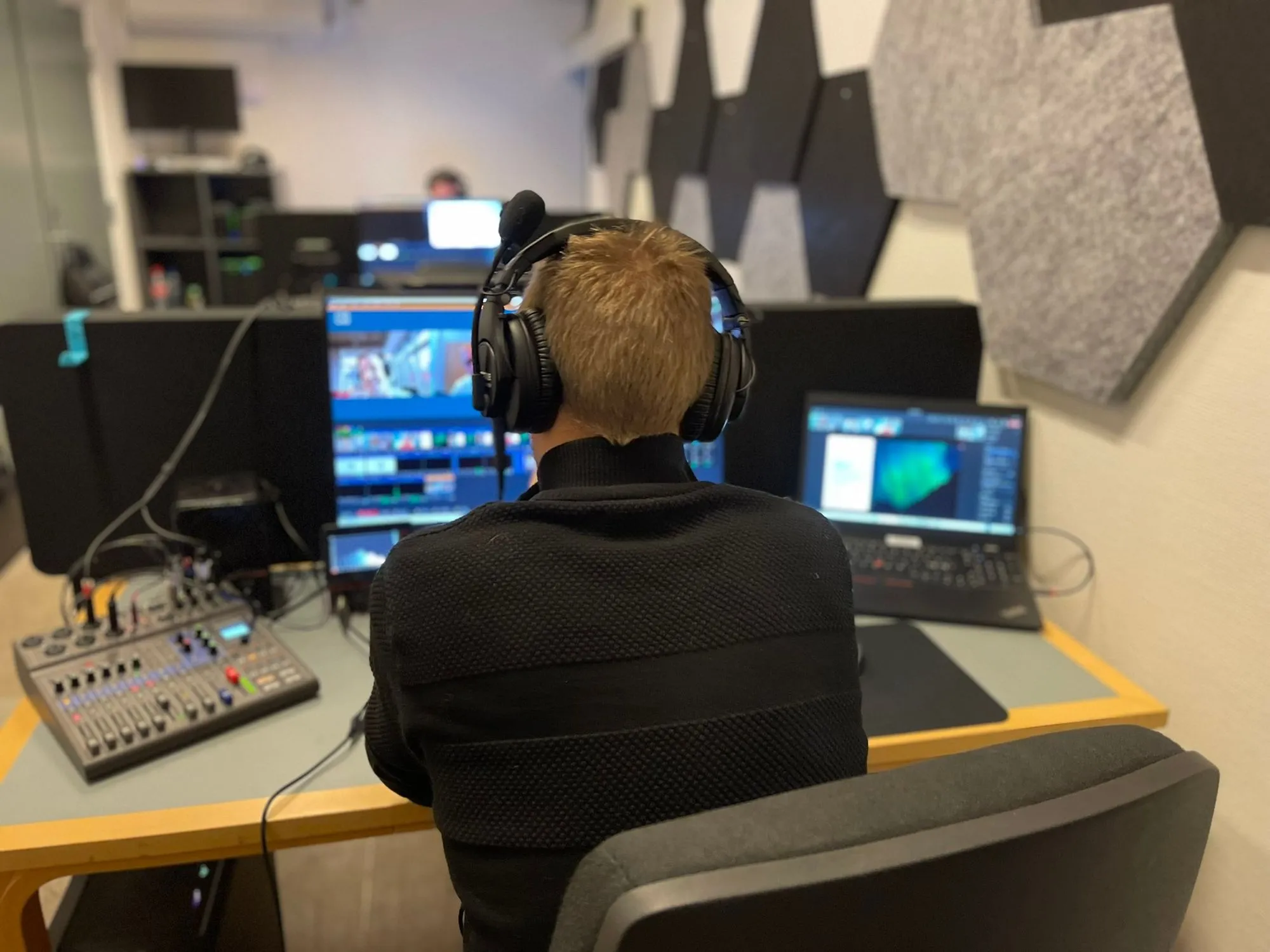 Captivate production team member