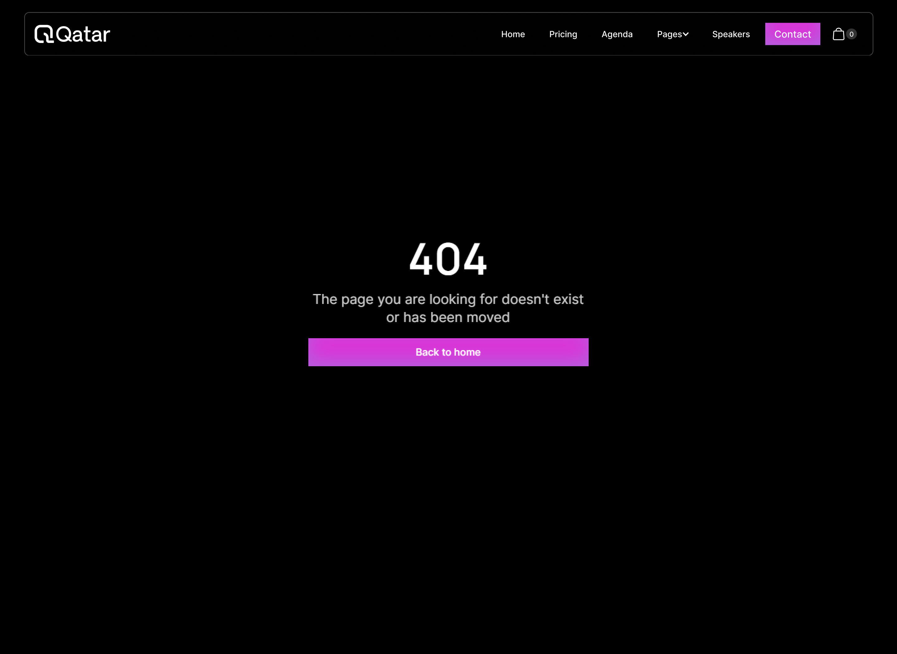 Qatar Event Webflow Template - Designed by Azwedo.com and Wedoflow.com