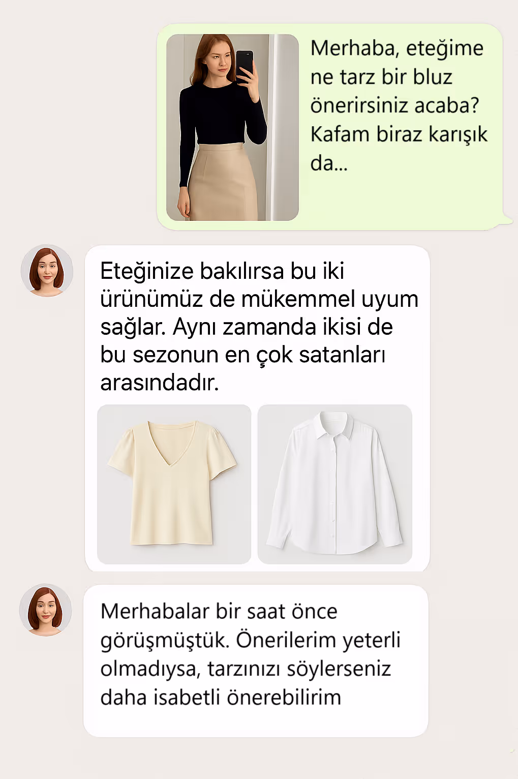 example chat